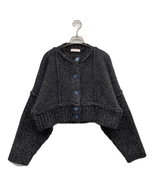 little sunny bite（リトルサニーバイト）Little sunny bite (リトルサニーバイト) ラメニット ブラック サイズ:Sの古着・服飾アイテム