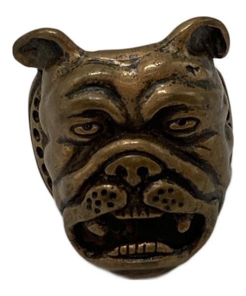 Schott（ショット）Schott (ショット) ブルドッグリング ゴールド サイズ:約20号の古着・服飾アイテム