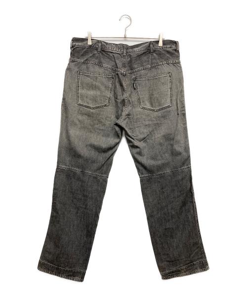 68&BROTHERS（68&ブラザーズ）68&BROTHERS (68&ブラザーズ) デザインデニムパンツ ブラック サイズ:38の古着・服飾アイテム