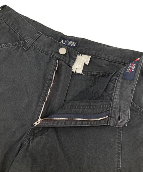 ARMANI JEANS（アルマーニジーンズ）ARMANI JEANS (アルマーニジーンズ) 00ｓ ワイドパンツ ブラック サイズ:W32の古着・服飾アイテム
