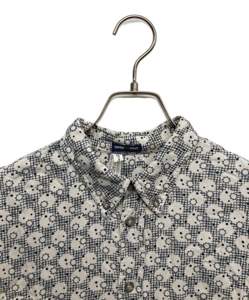 EMPORIO ARMANI（エンポリオアルマーニ）EMPORIO ARMANI (エンポリオアルマーニ) 90ｓ 総柄ボタンダウンシャツ ホワイト サイズ:Lの古着・服飾アイテム