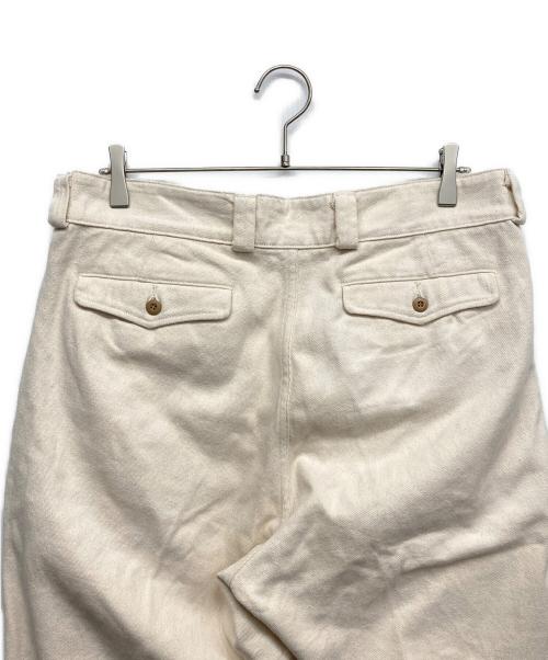 waiper（ワイパー）waiper (ワイパー) 復刻 フランス軍 M-52 2タック チノトラウザーパンツ ホワイト サイズ:35の古着・服飾アイテム