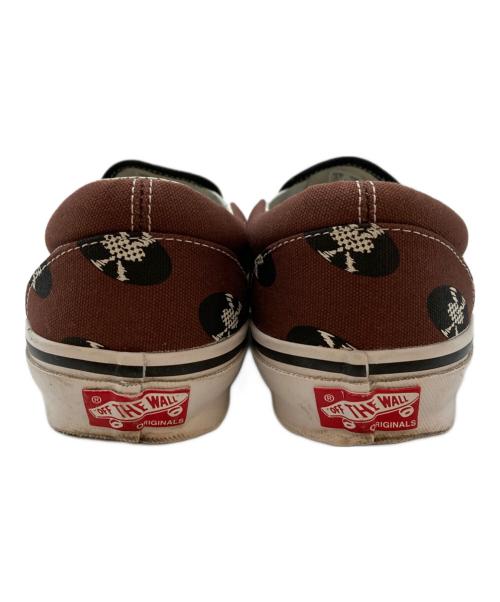 VANS（ヴァンズ）VANS (バンズ) WACKO MARIA (ワコマリア) Og Classic Slip-On 'Brown Records' ブラウン サイズ:US9/UK8/EUR42の古着・服飾アイテム