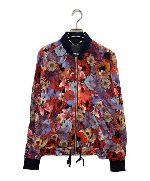 DIESEL（ディーゼル）DIESEL (ディーゼル) 花柄ジャケット マルチカラー サイズ:XSの古着・服飾アイテム