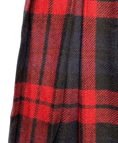 O'NEIL OF DUBLIN（オニールオブダブリン）O'NEIL OF DUBLIN (オニールオブダブリン) Spick and Span (スピックアンドスパン) 別注ウールスカート レッド サイズ:10の古着・服飾アイテム