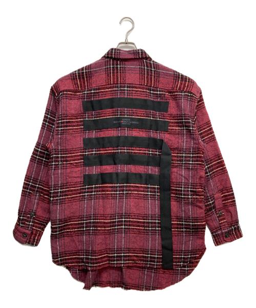 DIESEL（ディーゼル）DIESEL (ディーゼル) ロングスリーブチェックシャツ ピンク サイズ:S 未使用品の古着・服飾アイテム
