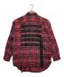DIESEL (ディーゼル) ロングスリーブチェックシャツ ピンク サイズ:S 未使用品：8000円