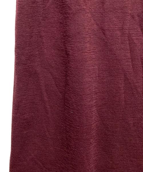 DIESEL（ディーゼル）DIESEL (ディーゼル) 半袖ワンピース レッド サイズ:S 未使用品の古着・服飾アイテム