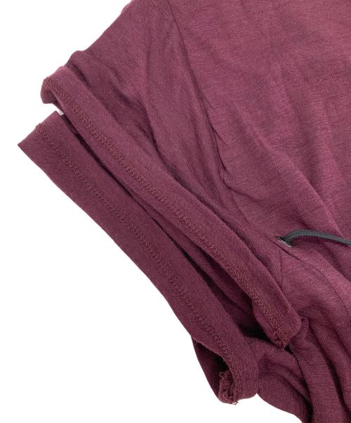 DIESEL（ディーゼル）DIESEL (ディーゼル) 半袖ワンピース レッド サイズ:S 未使用品の古着・服飾アイテム