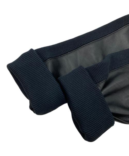 DIESEL（ディーゼル）DIESEL (ディーゼル) エコレザー切替ワンピース ブラック サイズ:M 未使用品の古着・服飾アイテム