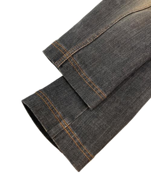 BURBERRY LONDON（バーバリーロンドン）BURBERRY LONDON (バーバリーロンドン) ラビットファー カバーオール インディゴ サイズ:40の古着・服飾アイテム