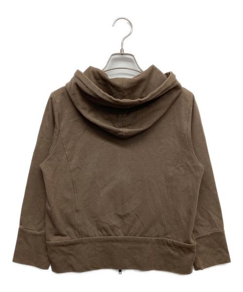 BURBERRY LONDON（バーバリーロンドン）BURBERRY LONDON (バーバリーロンドン) ジップパーカー ブラウン サイズ:2の古着・服飾アイテム