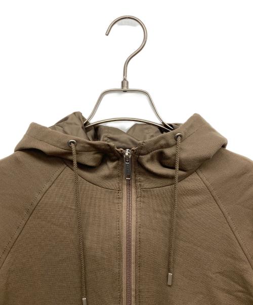 BURBERRY LONDON（バーバリーロンドン）BURBERRY LONDON (バーバリーロンドン) ジップパーカー ブラウン サイズ:2の古着・服飾アイテム
