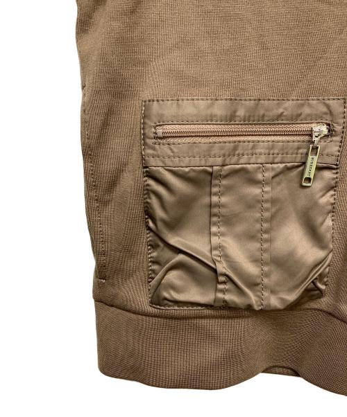 BURBERRY LONDON（バーバリーロンドン）BURBERRY LONDON (バーバリーロンドン) ジップパーカー ブラウン サイズ:2の古着・服飾アイテム