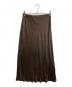 EVERYDAY I LIKE.（エヴリデイ アイ ライク）の古着「Cu/R Maxi スカート」｜ブラウン