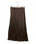 EVERYDAY I LIKE. (エヴリデイ アイ ライク) Cu/R Maxi スカート ブラウン サイズ:F 未使用品：10000円