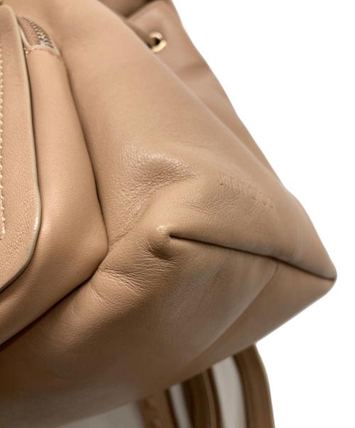 JIMMY CHOO（ジミーチュウ）JIMMY CHOO (ジミーチュウ) SUKI スタッズレザーバックパック ピンクの古着・服飾アイテム