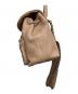 JIMMY CHOO (ジミーチュウ) SUKI スタッズレザー 2WAY ショルダー/バックパック ピンク：25000円