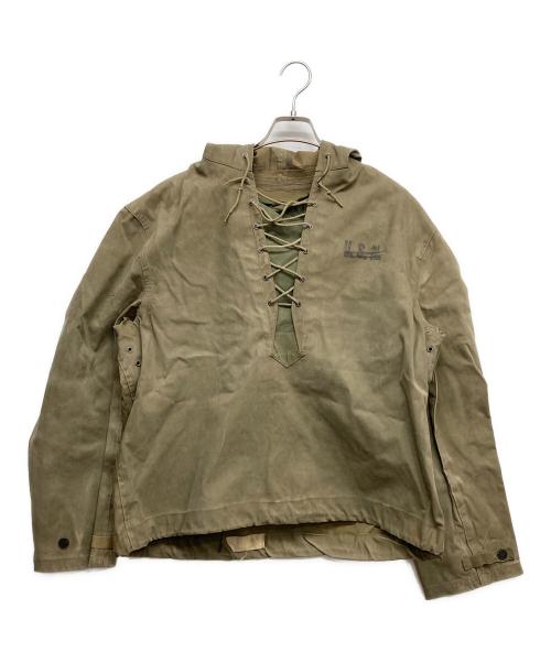 U'S NAVY（ユーエスネイビー）U'S NAVY (ユーエスネイビー) デッキレインパーカー カーキ サイズ:SMALLの古着・服飾アイテム