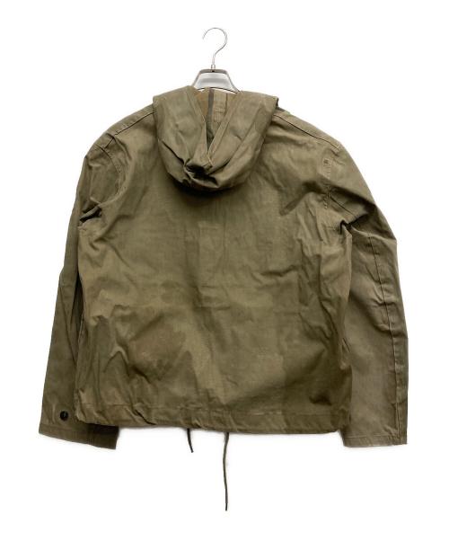 U'S NAVY（ユーエスネイビー）U'S NAVY (ユーエスネイビー) デッキレインパーカー カーキ サイズ:SMALLの古着・服飾アイテム