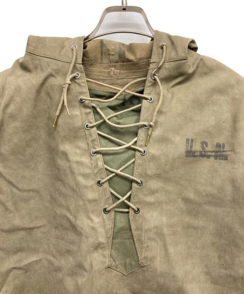 U'S NAVY（ユーエスネイビー）U'S NAVY (ユーエスネイビー) デッキレインパーカー カーキ サイズ:SMALLの古着・服飾アイテム