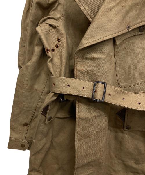 MILITARY（ミリタリー）MILITARY (ミリタリー) 〔OLD〕40sディスパッチモーターサイクルコート ベージュ サイズ:不明の古着・服飾アイテム