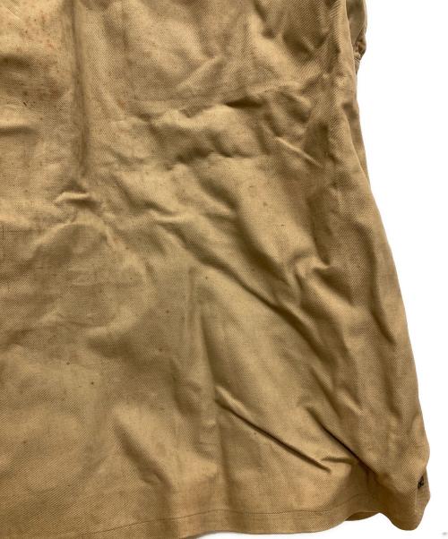 MILITARY（ミリタリー）MILITARY (ミリタリー) 〔OLD〕40sディスパッチモーターサイクルコート ベージュ サイズ:不明の古着・服飾アイテム