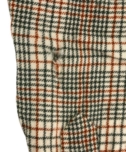 PENDLETON（ペンドルトン）PENDLETON (ペンドルトン) ウールシャツ ベージュ×グリーン サイズ:Mの古着・服飾アイテム