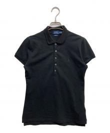 POLO RALPH LAUREN（ポロ・ラルフローレン）の古着「ポロシャツ」｜ブラック