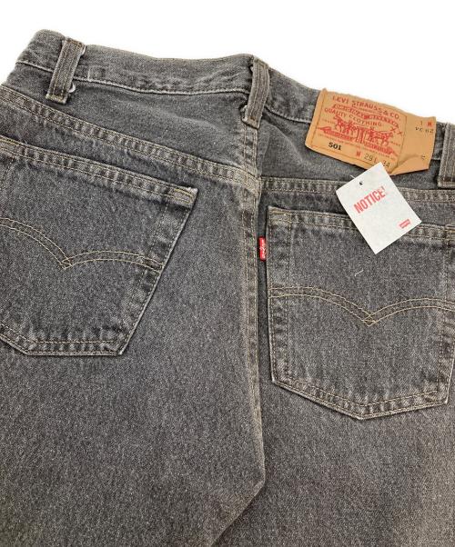LEVI'S（リーバイス）LEVI'S (リーバイス) 90ｓ先染501デニムパンツ ブラック サイズ:W29 L34 未使用品の古着・服飾アイテム
