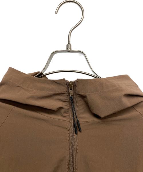 URBAN RESEARCH DOORS（アーバンリサーチドアーズ）URBAN RESEARCH DOORS (アーバンリサーチドアーズ) SLAB GatherSleeve Blouson ブラウン サイズ:FREEの古着・服飾アイテム