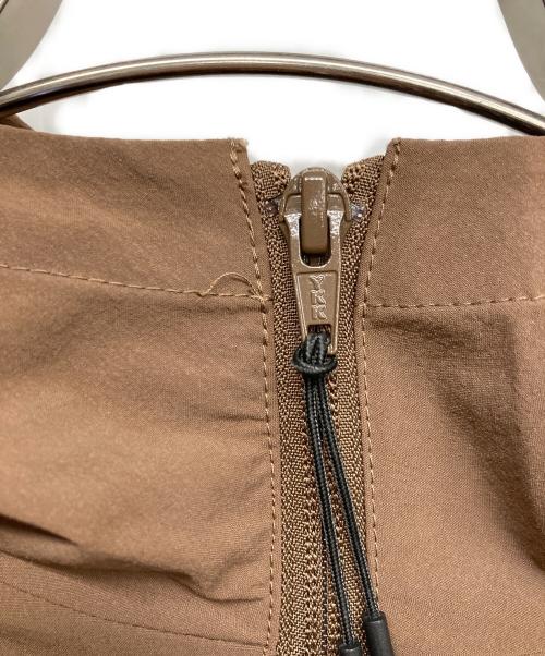 URBAN RESEARCH DOORS（アーバンリサーチドアーズ）URBAN RESEARCH DOORS (アーバンリサーチドアーズ) SLAB GatherSleeve Blouson ブラウン サイズ:FREEの古着・服飾アイテム