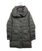 BURBERRY LONDONバーバリーロンドン）の古着「ダウンコート」｜グレー