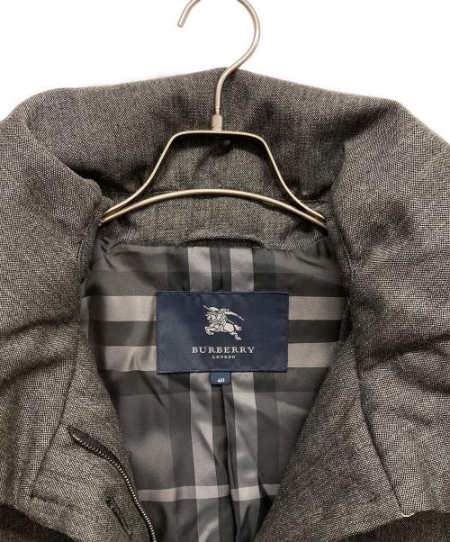 BURBERRY LONDON（バーバリーロンドン）BURBERRY LONDON (バーバリーロンドン) ダウンコート グレー サイズ:40の古着・服飾アイテム