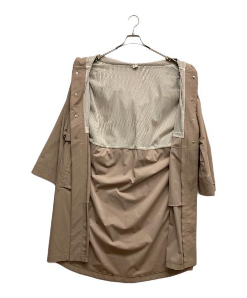 β（ベータ）β (ベータ) ハイコンパクトサテントリコット コート ベージュ サイズ:9の古着・服飾アイテム