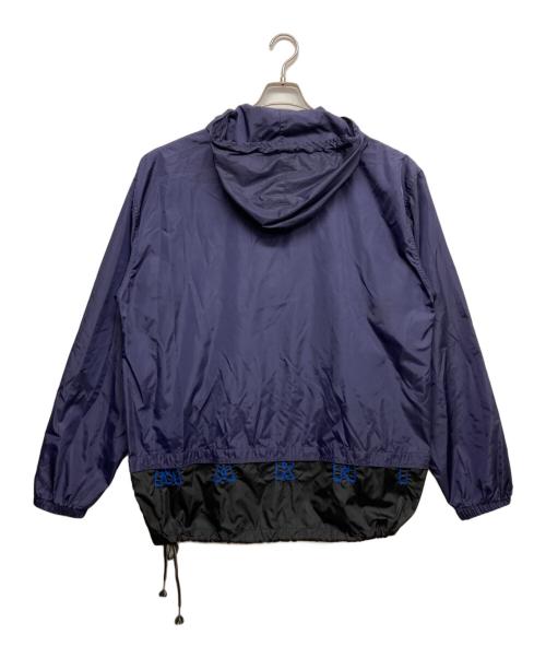 MARNI（マルニ）MARNI (マルニ) 切り替え 2トーン ナイロンパーカー ネイビー サイズ:48の古着・服飾アイテム