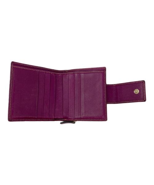 GUCCI（グッチ）GUCCI (グッチ) 2つ折り財布 パープルの古着・服飾アイテム