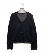 Spick and Spanスピックアンドスパン）の古着「薄手カーディガン」｜ブラック