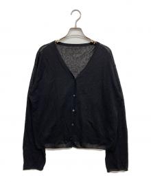 Spick and Span（スピックアンドスパン）の古着「薄手カーディガン」｜ブラック