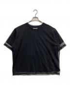 JOURNAL STANDARD relumeジャーナルスタンダード レリューム）の古着「レイヤードカットソー」｜ブラック