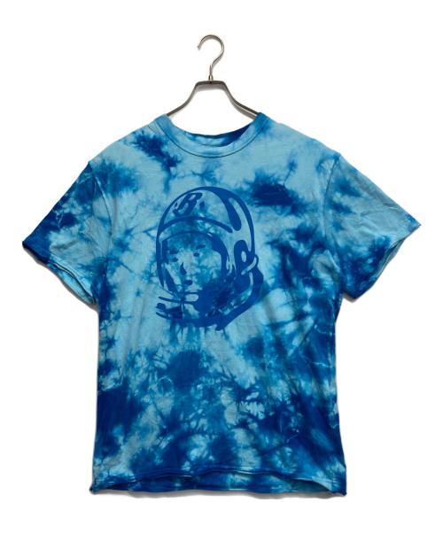 BILLIONAIRE BOYS CLUB（ビリオネアボーイズクラブ）BILLIONAIRE BOYS CLUB (ビリオネアボーイズクラブ) BB サン フレア S/S ニット ブルー サイズ:Lの古着・服飾アイテム