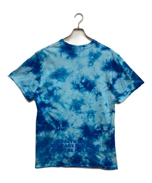 BILLIONAIRE BOYS CLUB（ビリオネアボーイズクラブ）BILLIONAIRE BOYS CLUB (ビリオネアボーイズクラブ) BB サン フレア S/S ニット ブルー サイズ:Lの古着・服飾アイテム