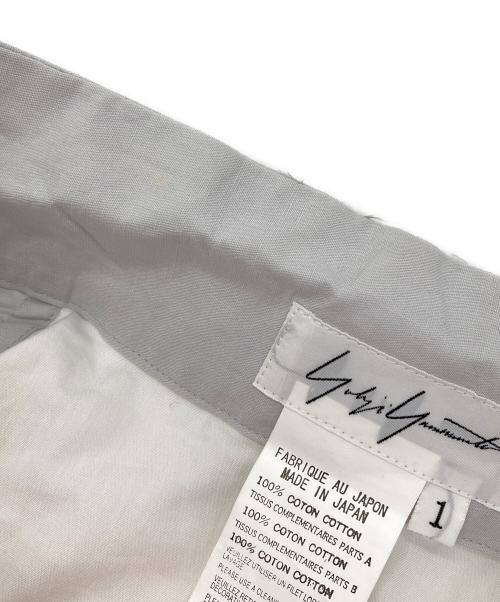 YOHJI YAMAMOTO（ヨウジヤマモト）YOHJI YAMAMOTO (ヨウジヤマモト) スキッパーブラウス ホワイト サイズ:1の古着・服飾アイテム