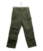 CarHarttカーハート）の古着「90ｓ ダック地ペインターパンツ」｜グリーン