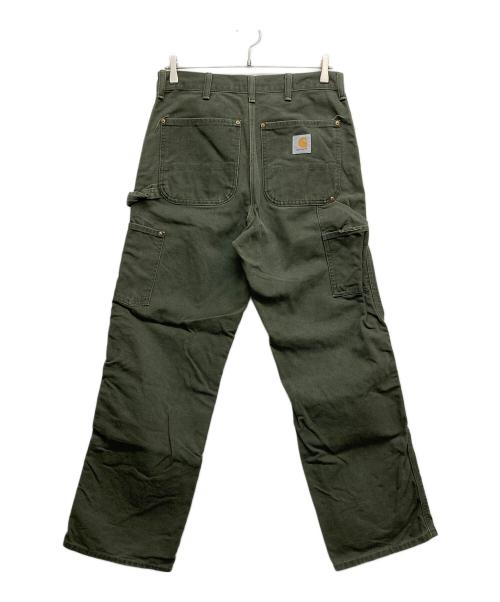 CarHartt（カーハート）CarHartt (カーハート) 90ｓ ダック地ペインターパンツ グリーン サイズ:32×34の古着・服飾アイテム