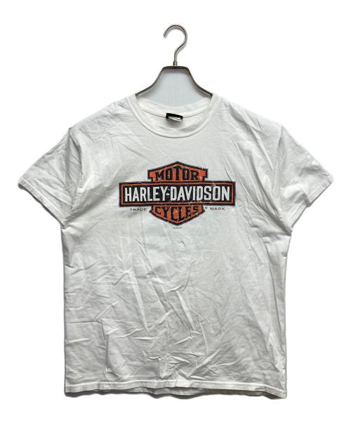 HARLEY-DAVIDSON（ハーレーダビッドソン）HARLEY-DAVIDSON (ハーレーダビッドソン) 両面プリントTシャツ ホワイト サイズ:無しの古着・服飾アイテム