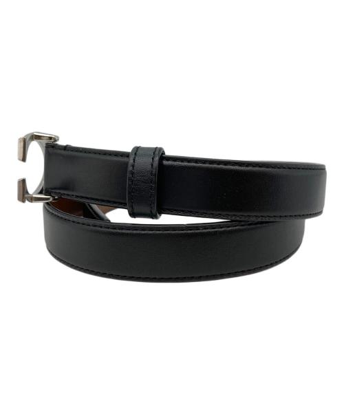 COACH（コーチ）COACH (コーチ) Cバックルレザーベルト ブラック サイズ:Sの古着・服飾アイテム