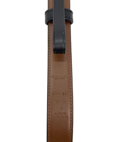 COACH（コーチ）COACH (コーチ) Cバックルレザーベルト ブラック サイズ:Sの古着・服飾アイテム