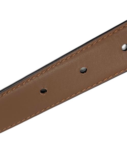 COACH（コーチ）COACH (コーチ) Cバックルレザーベルト ブラック サイズ:Sの古着・服飾アイテム