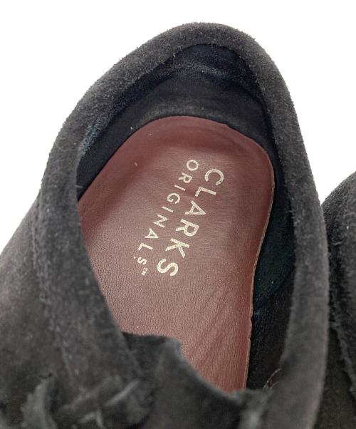CLARKS ORIGINALS（クラークス オリジナルズ）Clarks Originals (クラークス オリジナルズ) ワラビー ブラック サイズ:26.5の古着・服飾アイテム